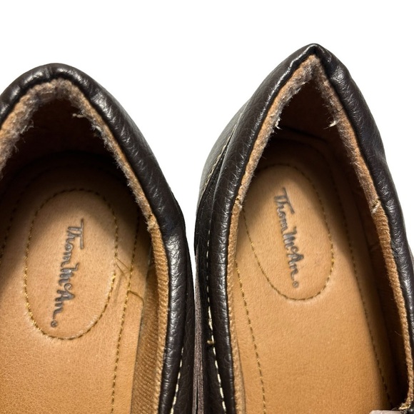 Thom McAn Melba Brown Leather Slip On Loafers Sz 7.5 - Picture 10 of 11